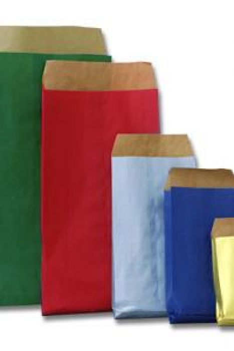 Sacchetti in carta da pacchi sealing colorata « La Cartaria